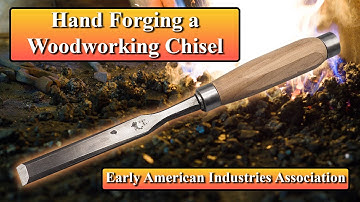 Hand Forging a Woodworking Chisel