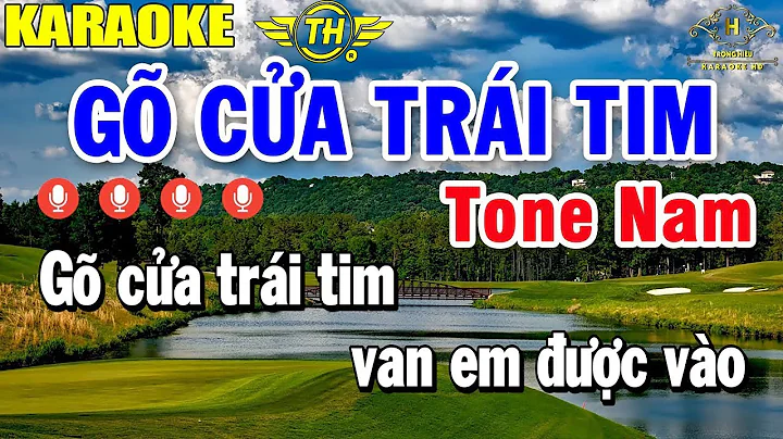 Gõ Cửa Trái Tim Karaoke Tone Nam Nhạc Sống | Style Rumba Pro TH 3 | Trọng Hiếu