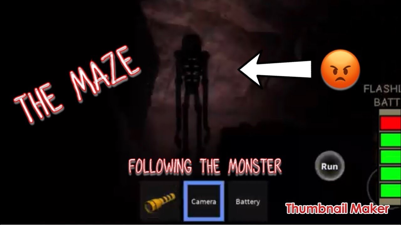 Following the monster ( the maze ) YouTube