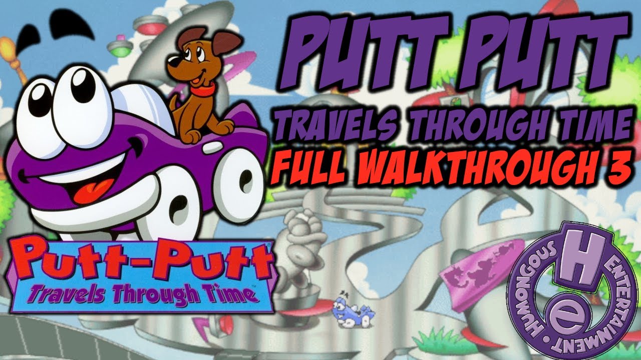 Jeu en téléchargement PC Pouce-Pouce voyage dans le temps : Putt-Putt Travels Through Time - PC - Jeu en téléchargement PC