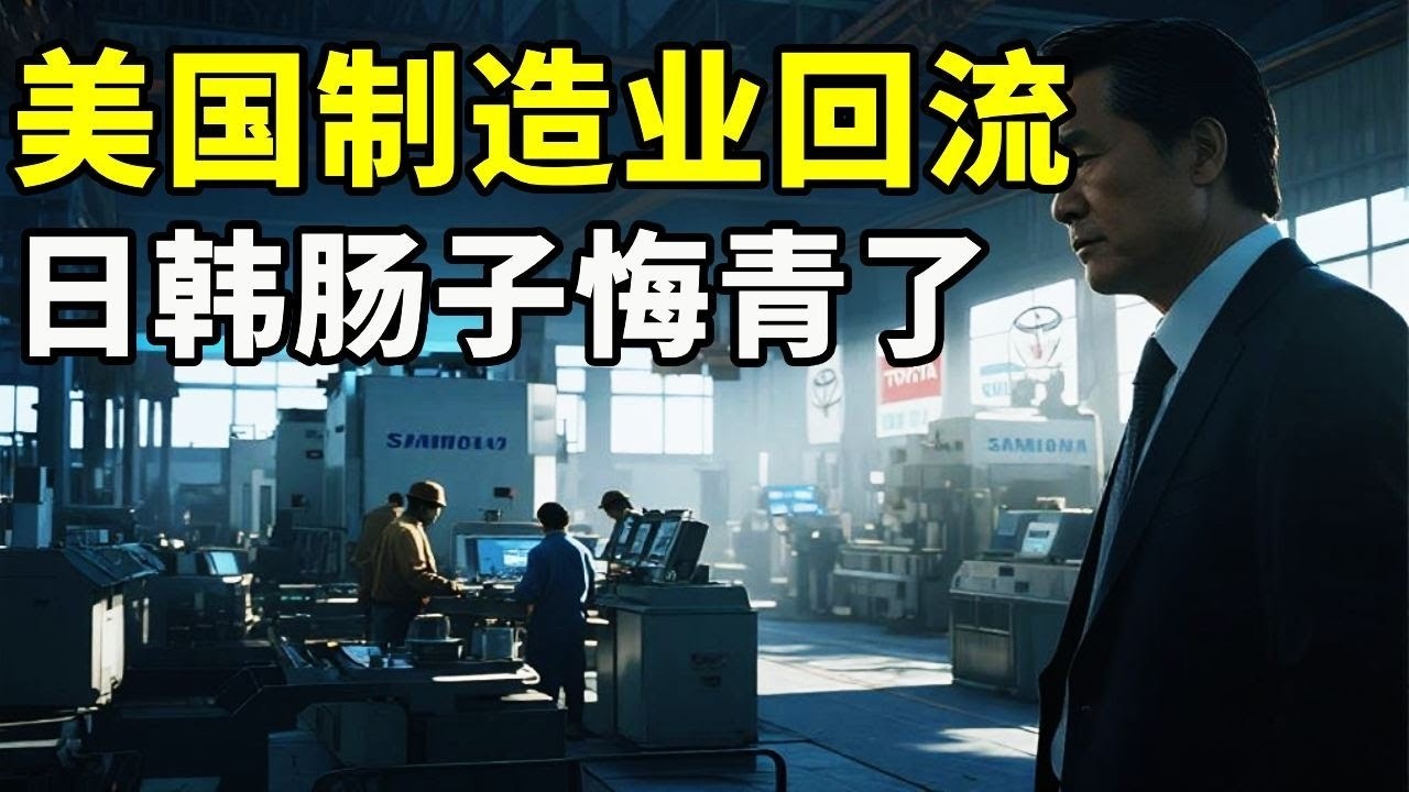 美国制造业回流三年，日韩企业肠子都悔青了【硬核熊貓說】#科学教育 #科