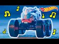 Rhinomite RC’s Official Theme Song “Electrified” + More Songs for Kids - Hot Wheels ⚡🎵