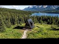 This Tiny House Looks Small, But Wait Till You See Inside | modern A-Frame House