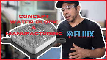 FLUIX LLC Manufacturing Process & Concept Waterblock Reveal!