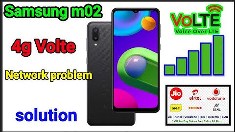 Samsung M02 4g Volte network problem !Samsung M02 Internet problem solve