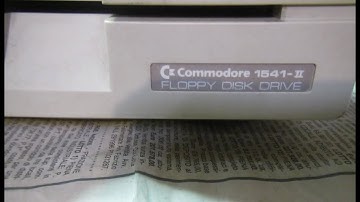 Commodore 1541-II repair. Power supply, IEC bus, write protect sensor.