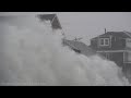 Massive Noreaster Waves And Blizzard Conditions, Scituate, MA - 1/29/2022