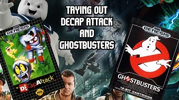 Trying out Decap Attack & Ghostbusters - Mike Matei Live