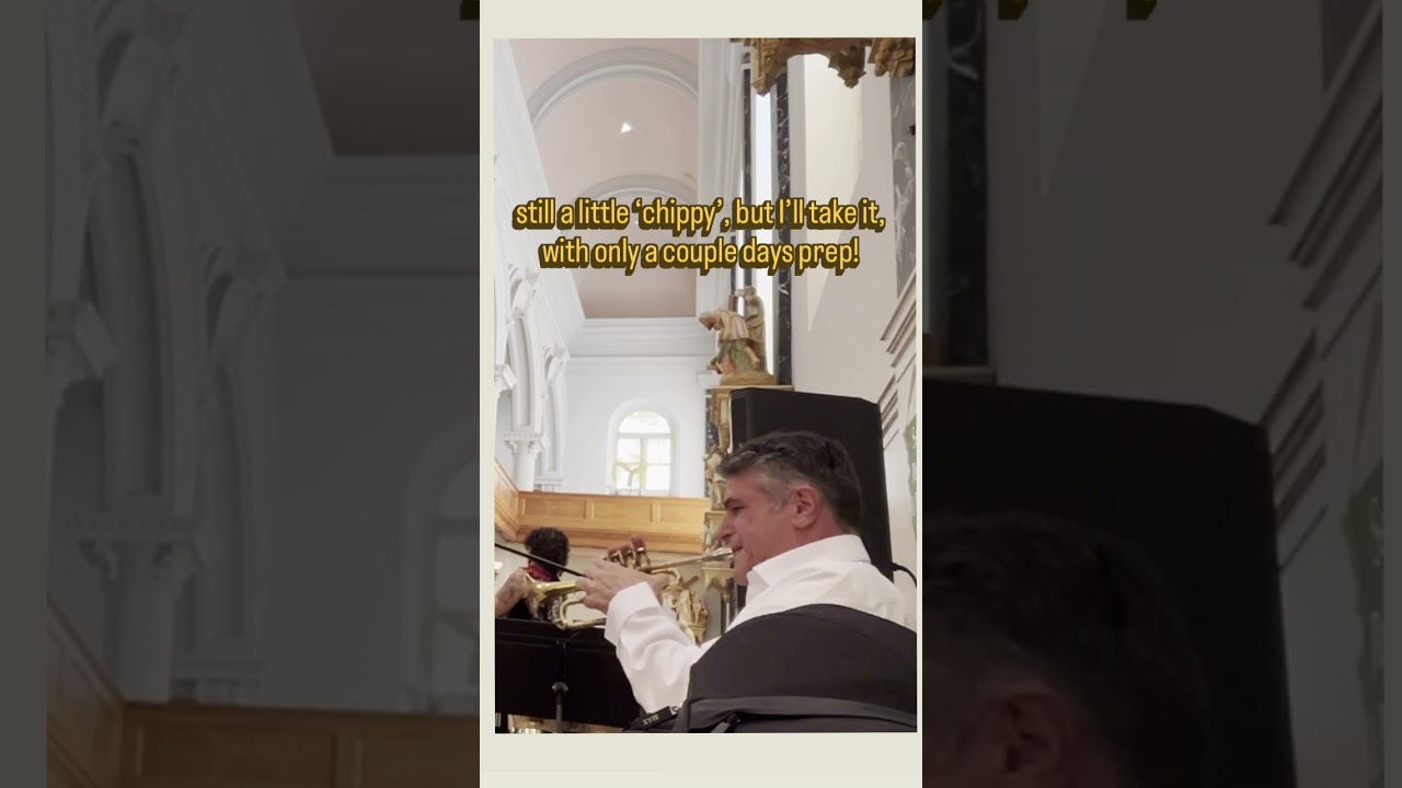 Walter White Abblasen rehearsal. 