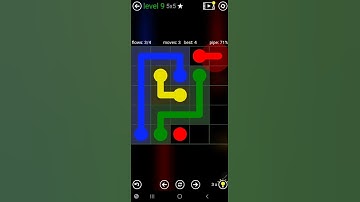 How To Solve Flow Free Classic Pack Level 9 5x5 Board Walk Through Solution Walkthrough