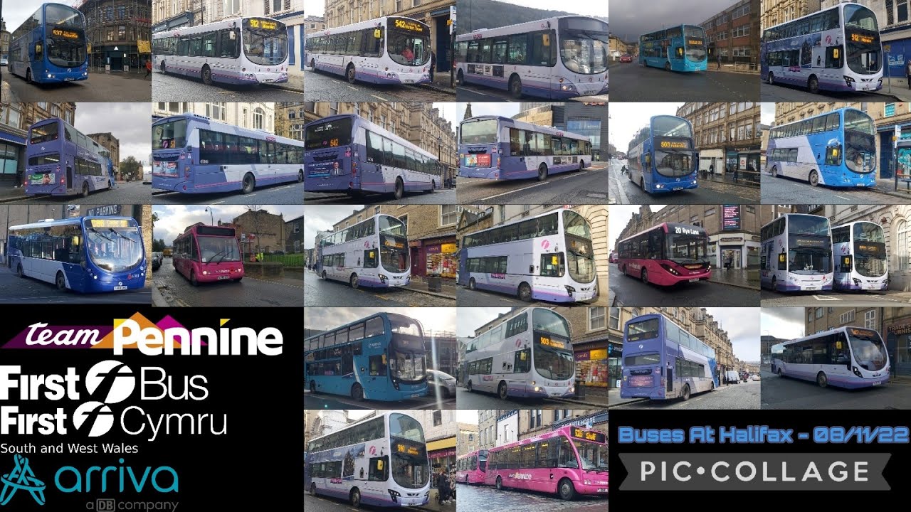 Buses At Halifax - 08/11/22