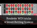 4 Street Betting System Online Casino Casino Game Roulette Wheel Roulette Slot Winning Tricks