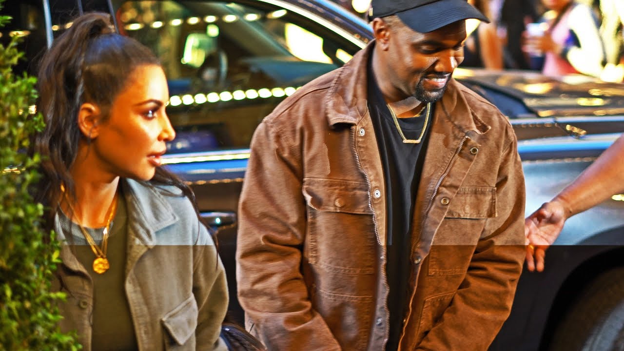 Kim Kardashian and Kanye West and kids on Broadway at 8 pm on Friday June 15 2018