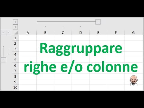 Video: Come Comprimere Le Righe In Excel