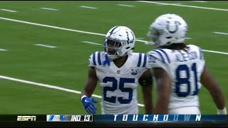 Colts Marlon Mack Scores 2Yd Td Run Vs Texans