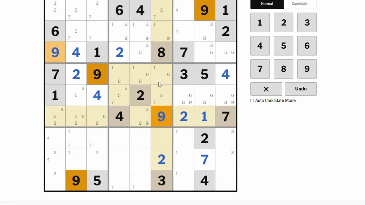 Sudoku recording 20260130 │FM: New York Times - Level Hard 