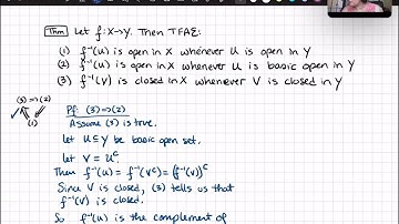 Other forms of the definition of a continuous function in topology