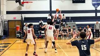 Michael MacAniff follows his steal with a jumper for Chatham