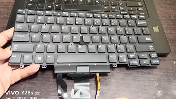 How to Replace Dell Latitude 5490 Keyboard