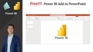 Power BI Add-in to PowerPoint Free!!! - ใช้งาน Power BI Report ใน PowerPoint ฟรี!!!