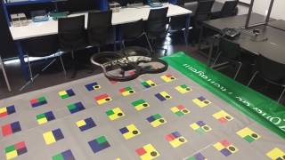 Autonomous UAV guided by computer vision