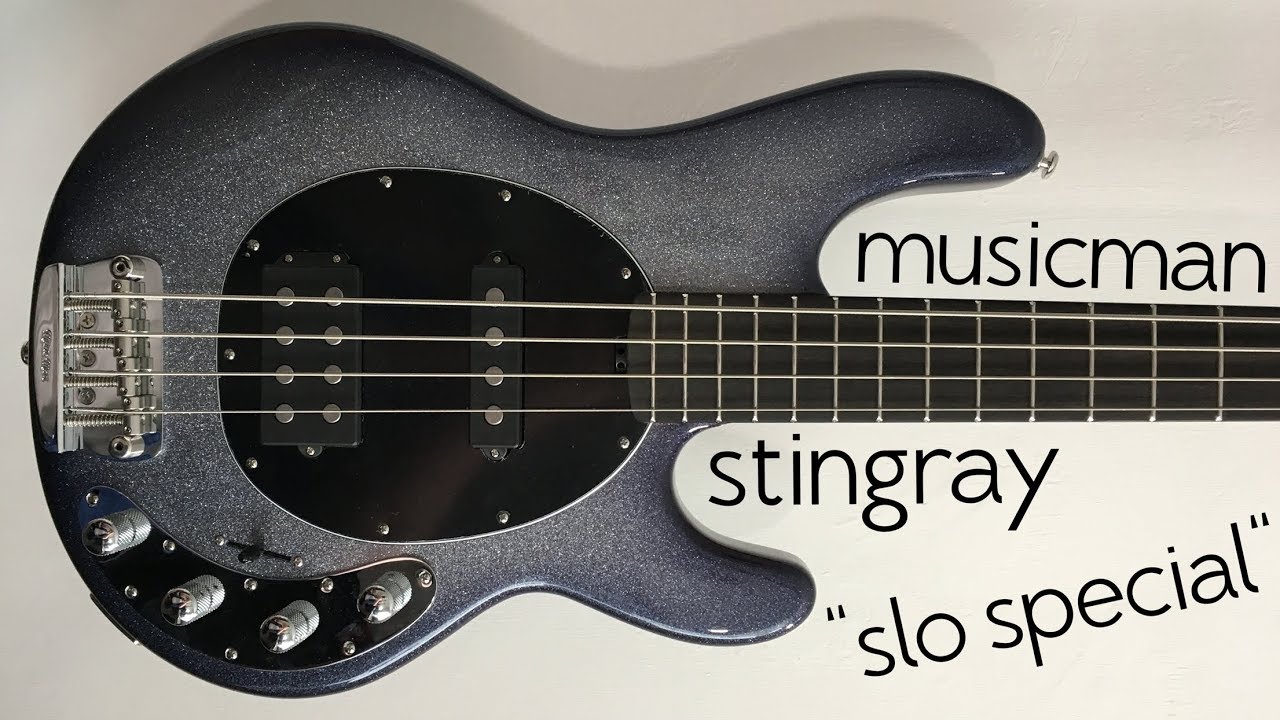 IT'S SO SPARKLY! -- MusicMan Stingray SloSpecial demo/review