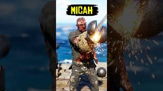 Micah Bell vs Cannon Ball in RDR 2 #rdr2 #reddeadredemption2 #reddeadredemption #arthurmorgan