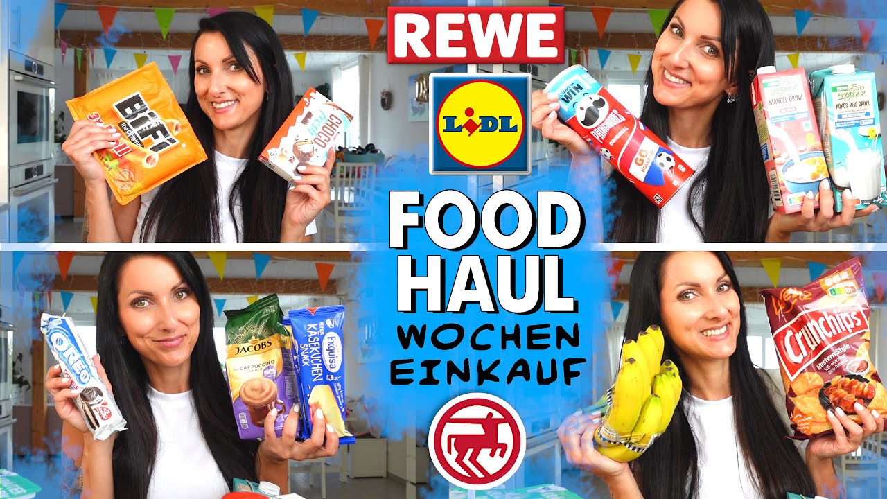 😱 150 € WEG! |  REWE LIDL ROSSMANN | FOOD HAUL | Frühlingsrolina