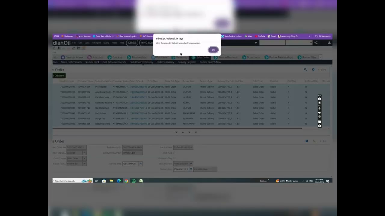 How To Do Manual Booking and Delivered In SDMS ...