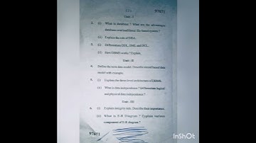 Introduction to Database System (BCA- 3rd sem) MDU