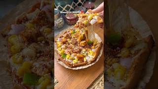 Cheesy Bread Pizza in Just 10 Minutes🤤 | Instant Bread Pizza Better Than Market Pizza #shorts