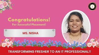 ANOTHER SUCCESSFUL IT PLACEMENT UX Designer Ms. NISHA Success Story with Yess Infotech screenshot 4