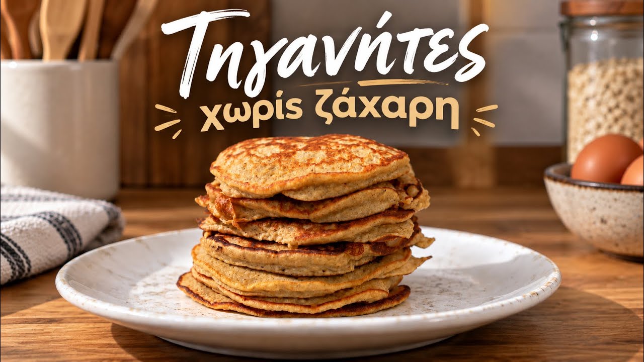 Pancakes για το Σχολείο 🥞 | Εύκολο & Υγιεινό Κολατσιό που θα λατρέψουν τα παιδιά! – Video