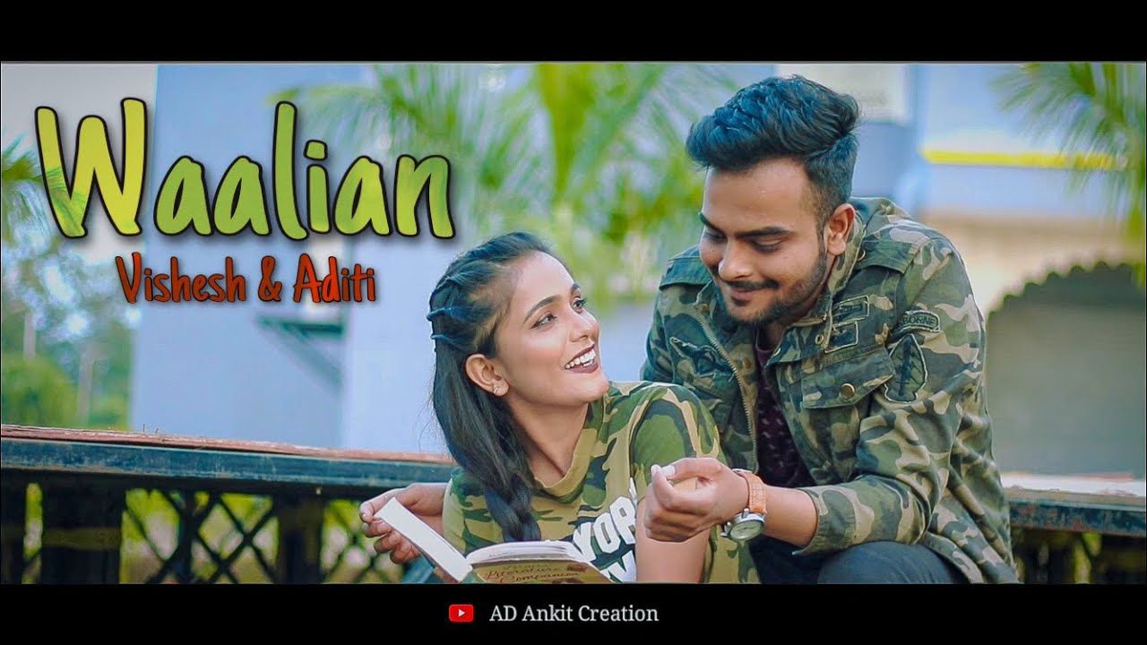 Waalian Lyrics Harnoor Vishesh & Aditi AD Ankit Creation YouTube