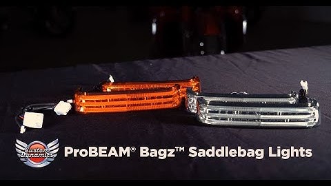 How To Install ProBEAM® BAGZ™ LED Saddlebag Lights for Harley-Davidson® Motorcycles 🔧
