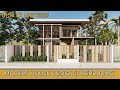 Modern House Design (8.5x12 meters on 225sqm lot) with Double-Height Living Area