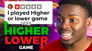 HIGHER OR LOWER but my chat decides