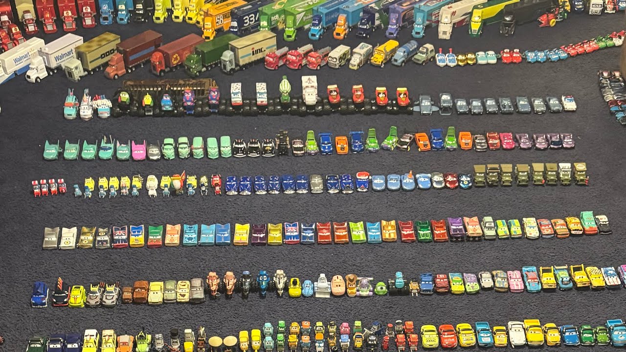 INSANE DISNEY CARS COLLECTION 2025 - YouTube