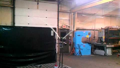 Homemade duck vortex machine