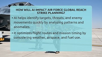 How Will AI Impact Air Force Global Reach Strike Planning? - Sky Command Brotherhood