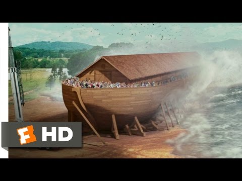 The Flood Comes Scene - Evan Almighty Movie (2007) - HD