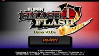 Super Smash Flash 2 v0.8 - Intro