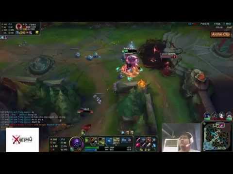 Video SOLO TOP | Archie dùng Jax khắc chế sức mạnh Fiora... - youtube