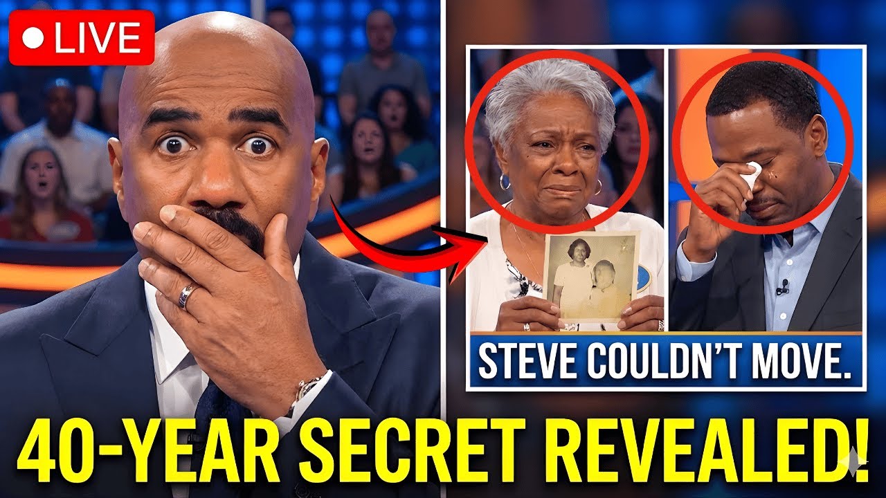 A 40-Year Secret Revealed LIVE — Steve Harvey Couldn’t Move