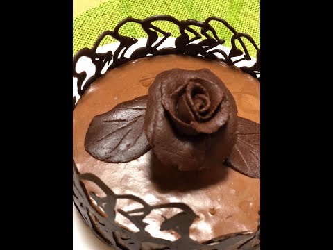 تصویری: کیک تروفل با موس شکلات سفید
