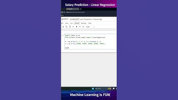 Linear Regression Salary Prediction