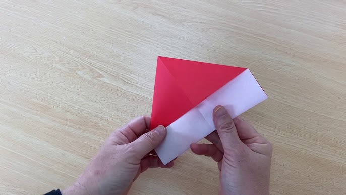 折り紙で簡単に折れるてんとう虫の折り方 音声解説あり Origami Ladybird Youtube