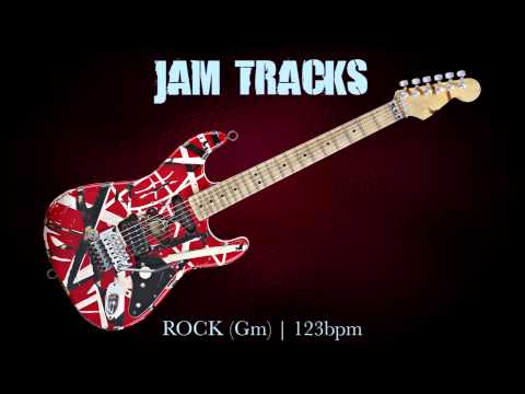 Rock Guitar Backing Track (Gm)