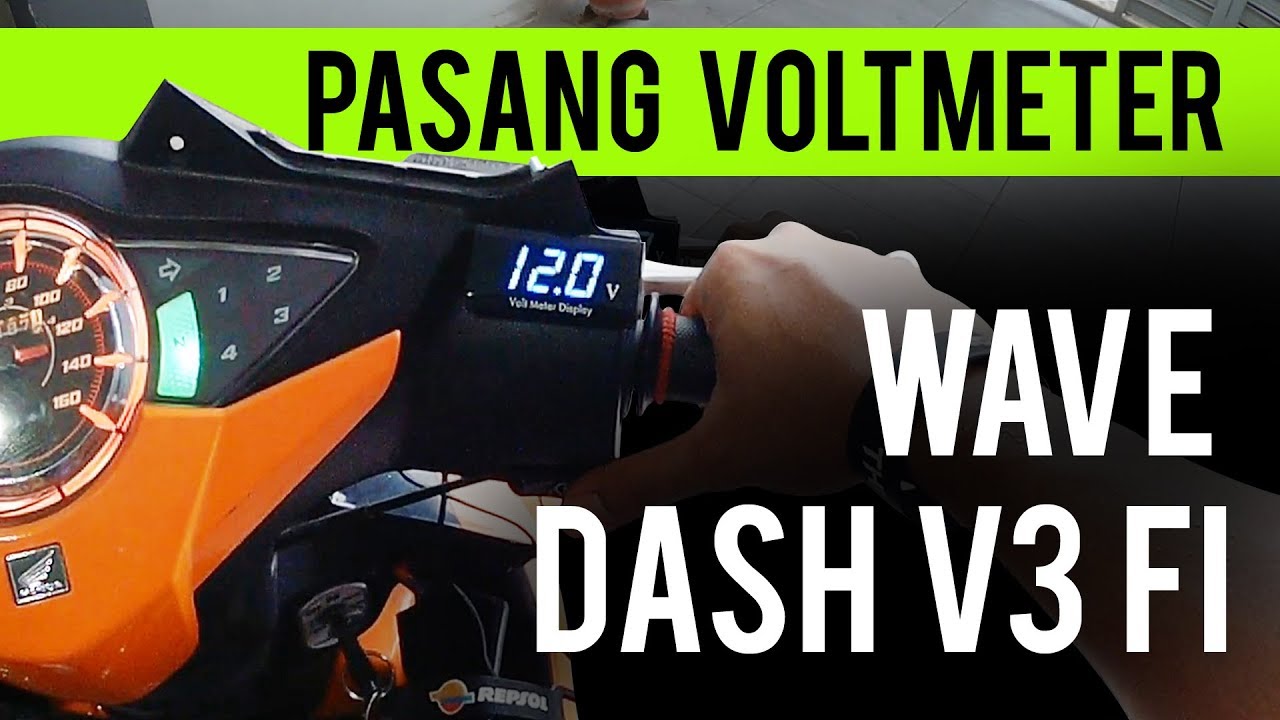 DIGITAL VOLTMETER WAVE DASH V3 FI | TUTORIAL - YouTube