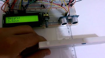 Ultrasonik Sensör ve PIC 16F877A ile Mesafe Ölçer